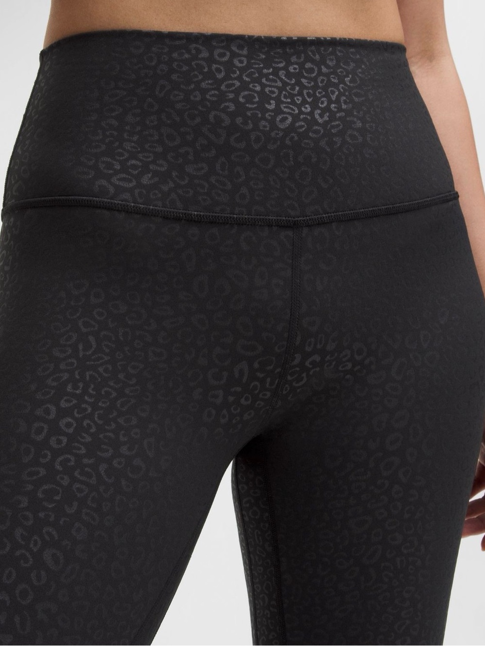 lululemon Align™ High-Rise Pant 28"(NWT) Leopardo Shift Micro Emboss Black, 6